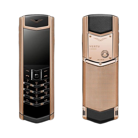 Vertu Signature S Clous De Paris Rose Gold