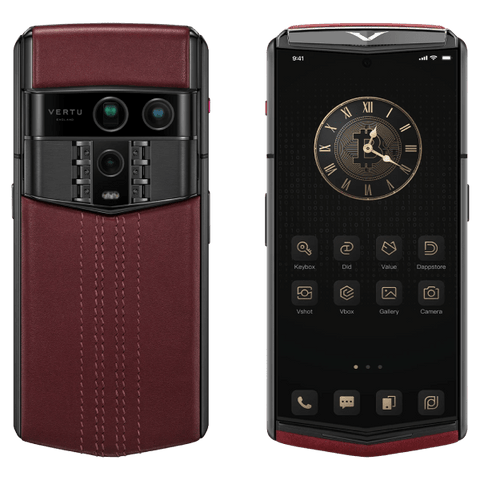 Vertu Agent Q Black Regular Set