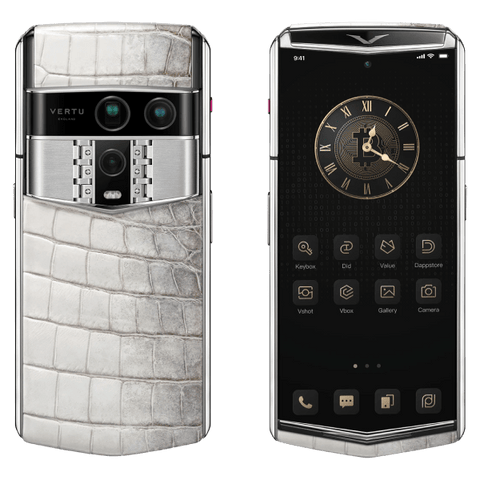 Vertu Agent Q Silver Himalaya Alli